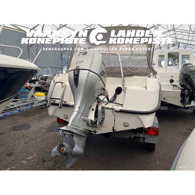 AMT 170 BR s + Honda BF 75