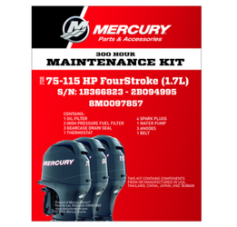 MERCURY HUOLTOSARJA 300h/3v, 75-115 (1,7L)