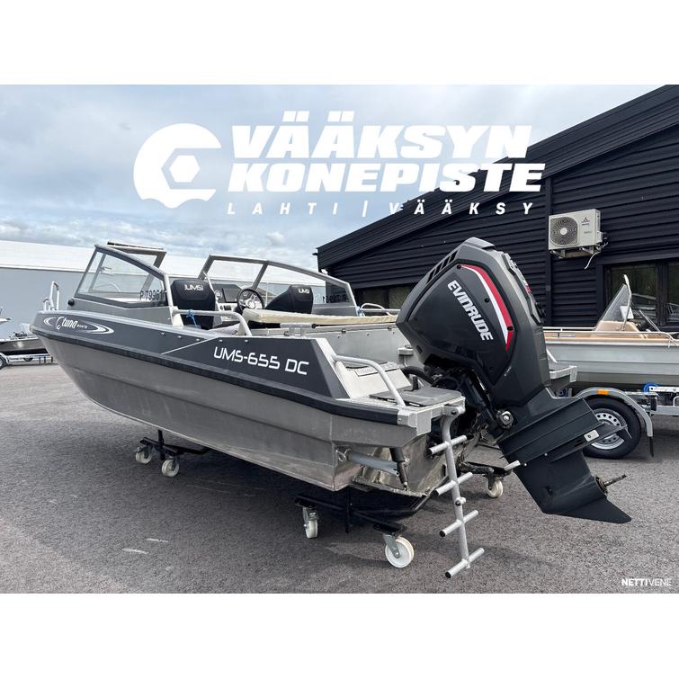 UMS 655DC TUNA + Evinrude E-Tec 115