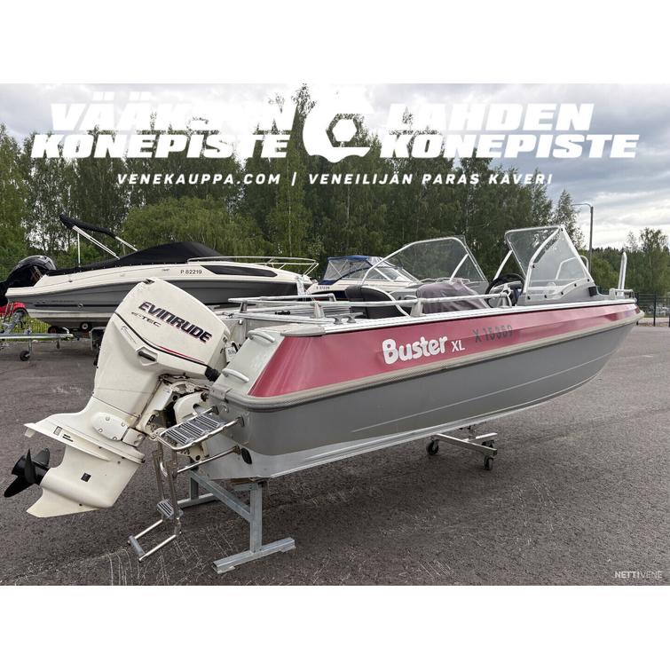 Buster XL + Evinrude 90