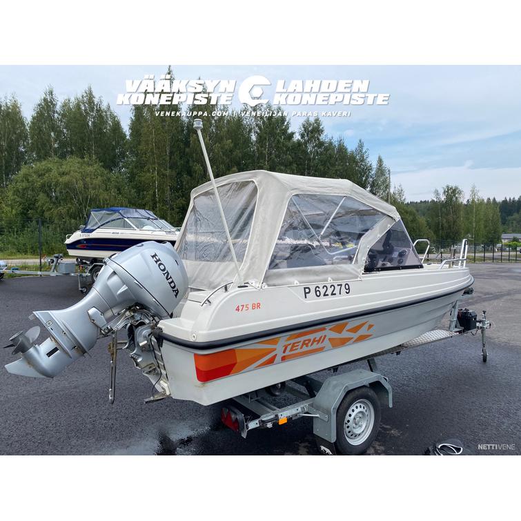 Terhi 475 BR + Honda BF50