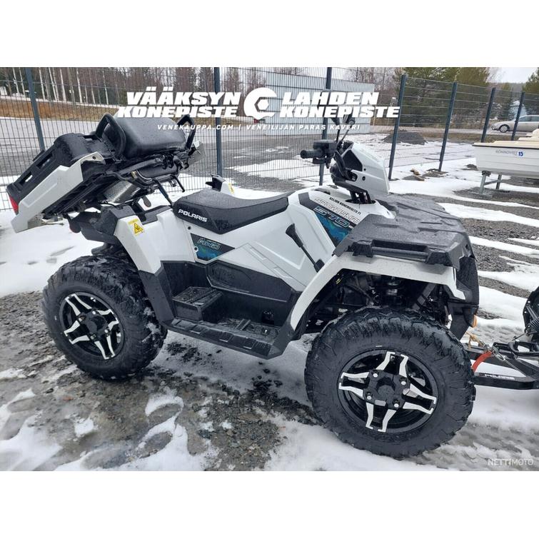 Polaris Sportsman ohjaustehostin, vinssi, lumilevy