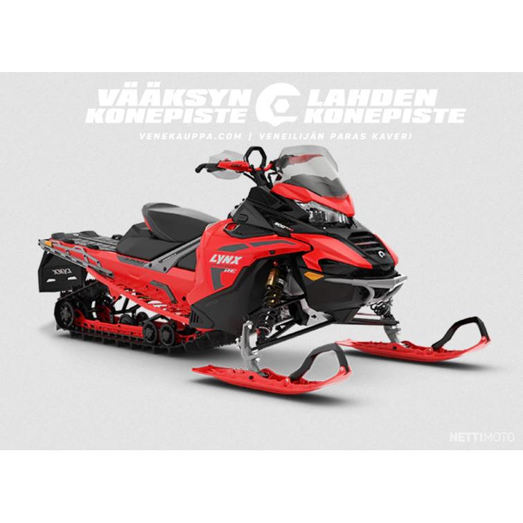 Lynx Xterrain RE 900 ACE Turbo R - Platinum Silver Satin/Evo Red