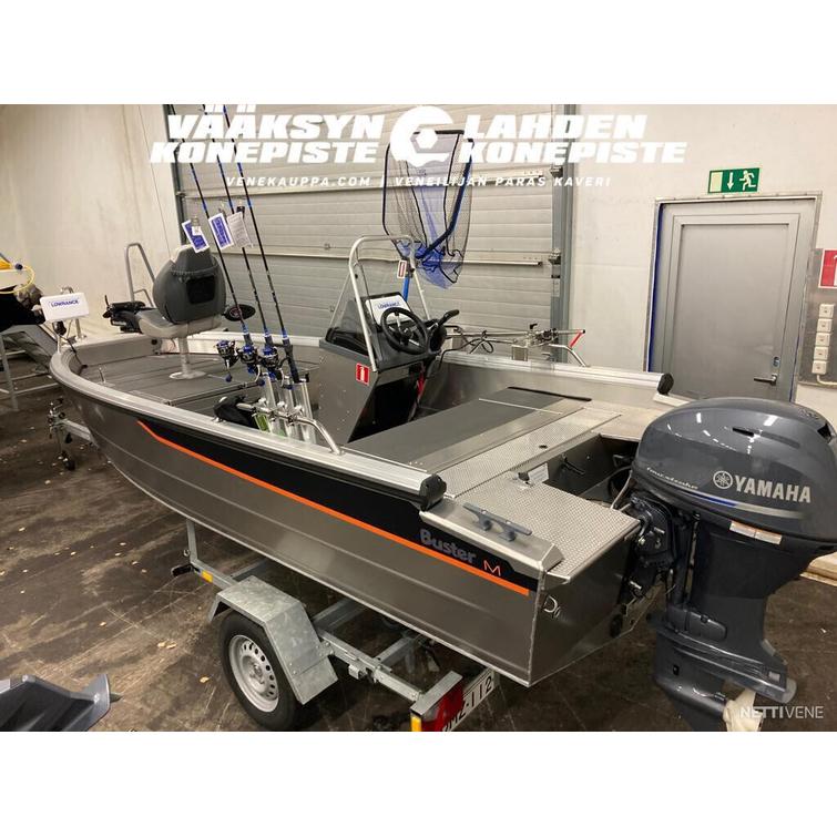 Buster M1 HEITTOKALASTUS + Yamaha F40