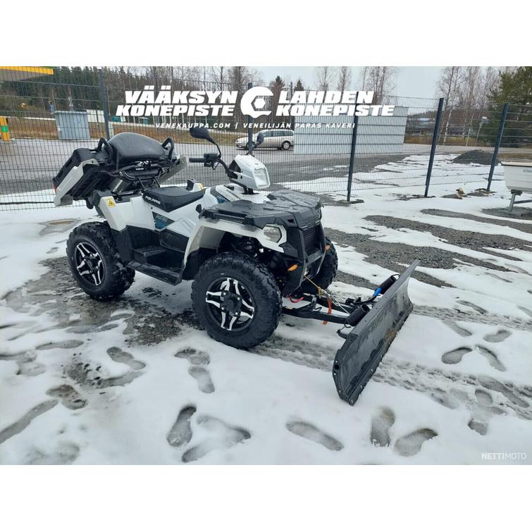 Polaris Sportsman ohjaustehostin, vinssi, lumilevy