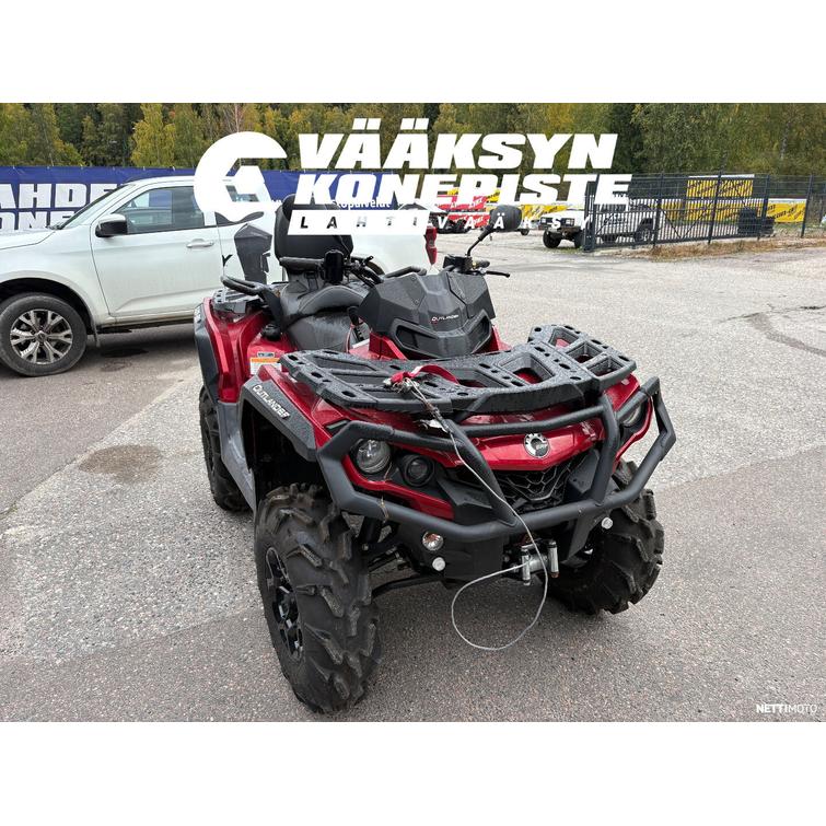 Can-Am Outlander Max 650 MAX PRO + Telat ja lumilevy