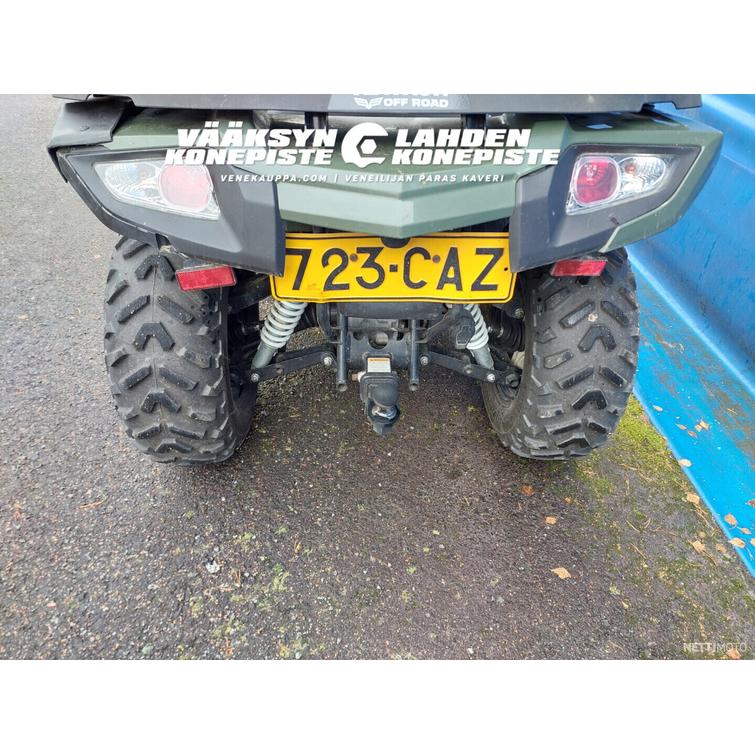 Arctic Cat 450 ALTERRA 4X4 950KM 2019 VINSSI, LUMILEVY, TAKALAUKKU