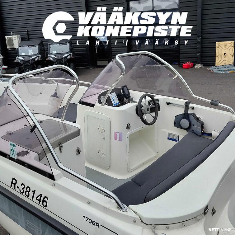 AMT 170 BR + Honda BF 50