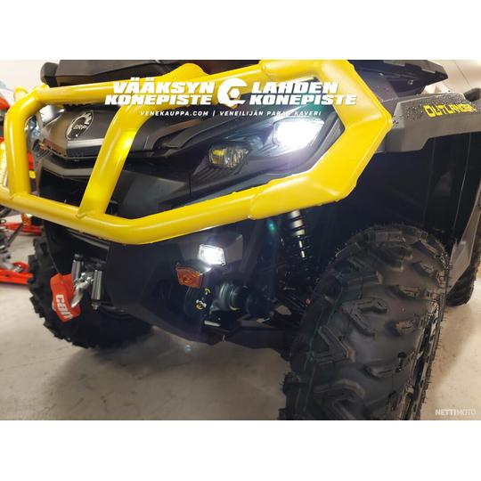 Can-Am Outlander Max XT-P 1000 T 2023, T3b - Iron Gray&Neon Yellow
