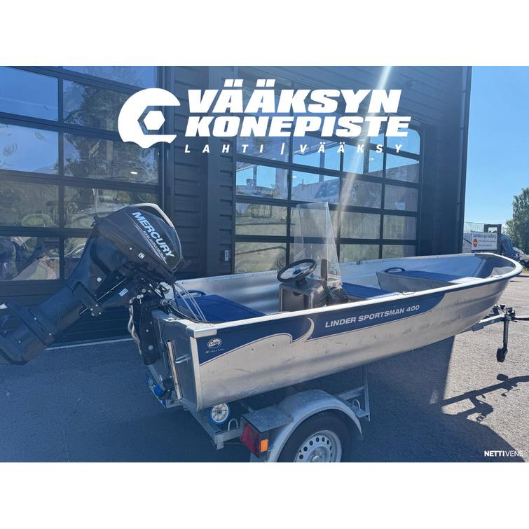 Linder 400 Sportsman + Mercury F20 ELPT