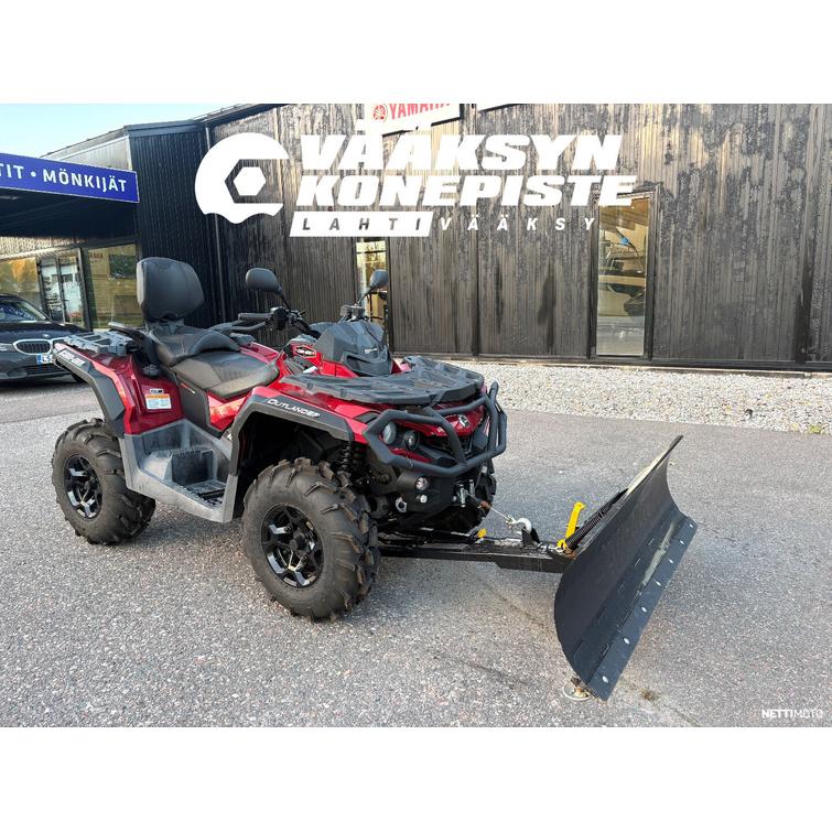 Can-Am Outlander Max 650 MAX PRO + Telat ja lumilevy