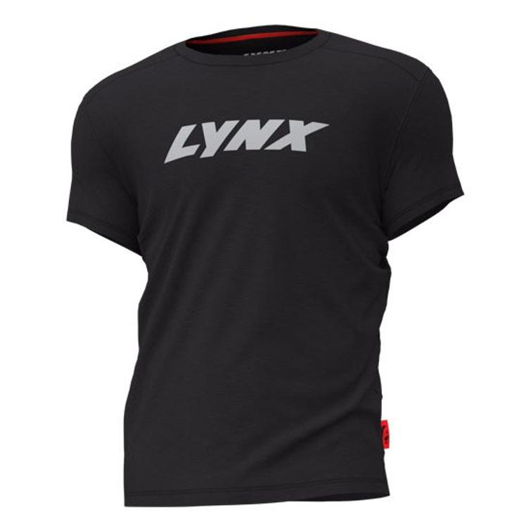 LYNX SIGNATURE T-PAITA MIESTEN. MUSTA 2XL