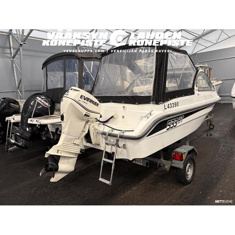 Castello 533 HT + Evinrude E-Tec