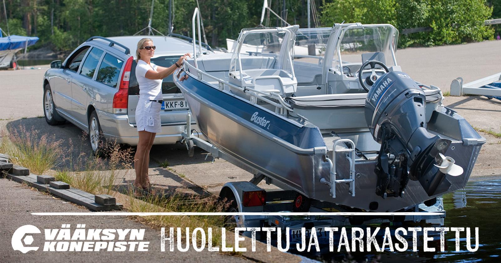 K&auml;ytetyt veneet: Buster alumiinivene