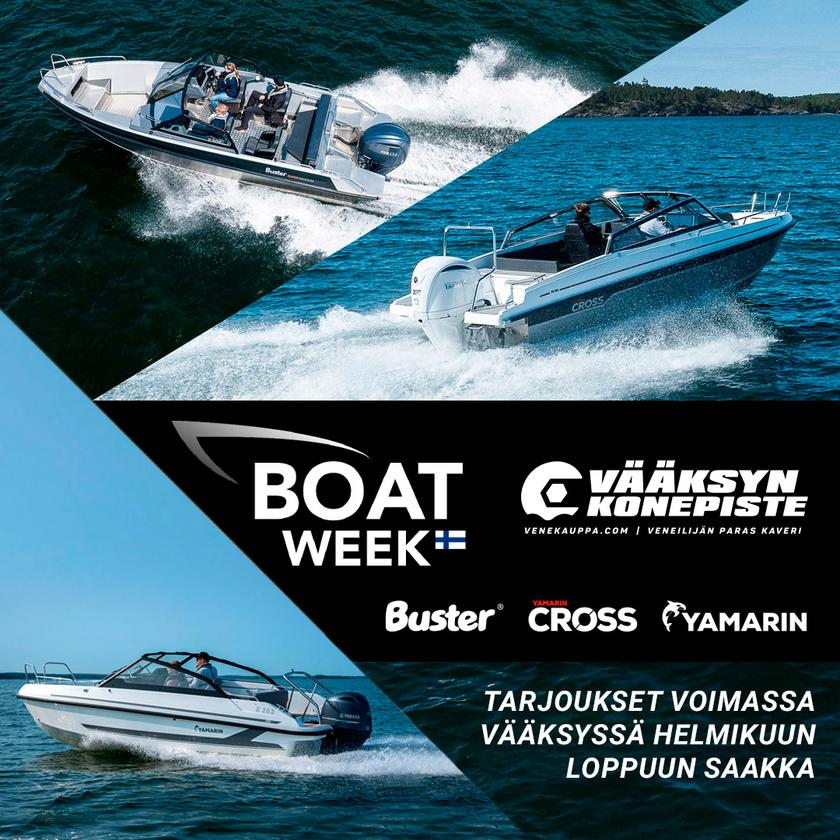 Buster ja Yamarin Boat Week -venetarjoukset 2025