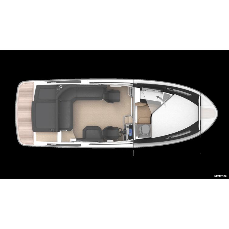 Grandezza 25 S + MerCruiser MCM 4.5 L 250 EC Seacore DTS B3 Act