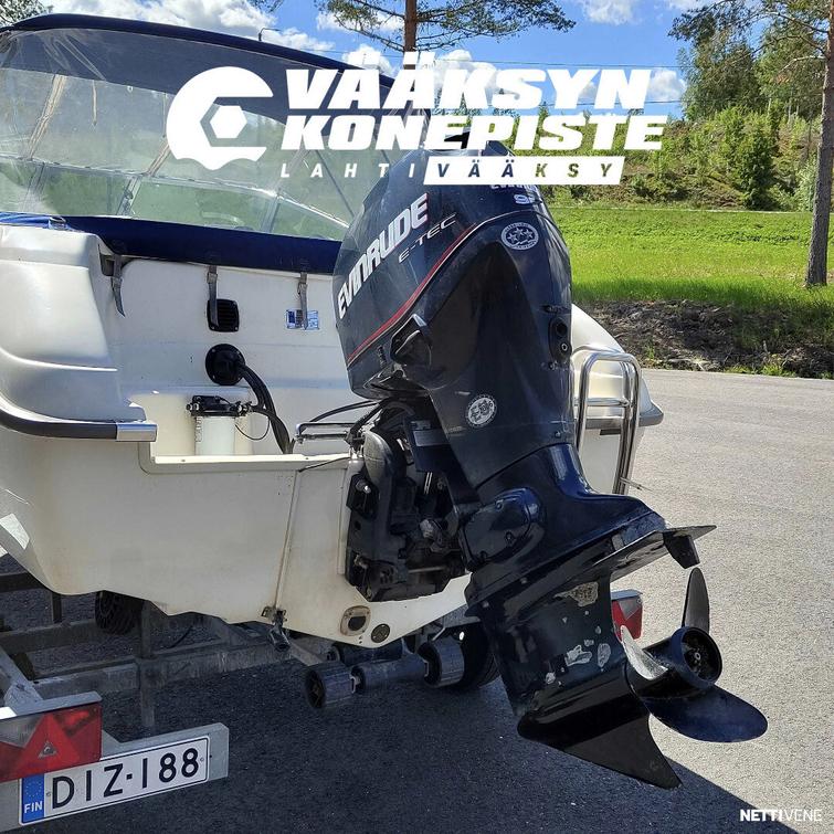 Bella 512 Excel + Evinrude 90