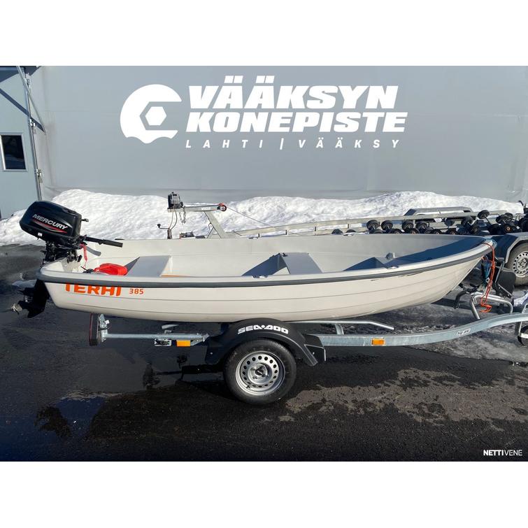 Terhi 385 + Mercury F6