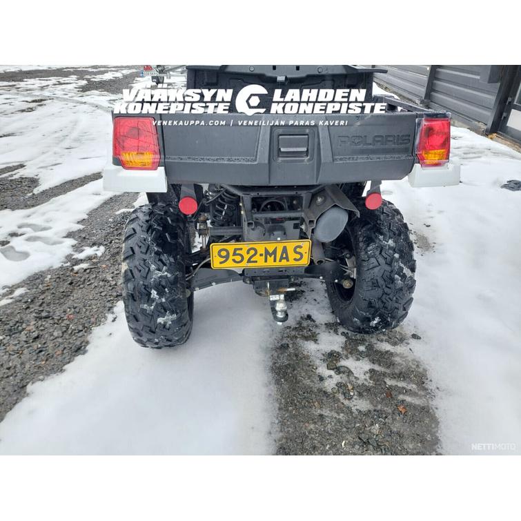 Polaris Sportsman ohjaustehostin, vinssi, lumilevy