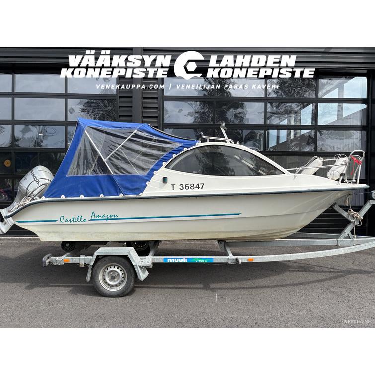 Castello 533 HT Amazon + Honda BF 40