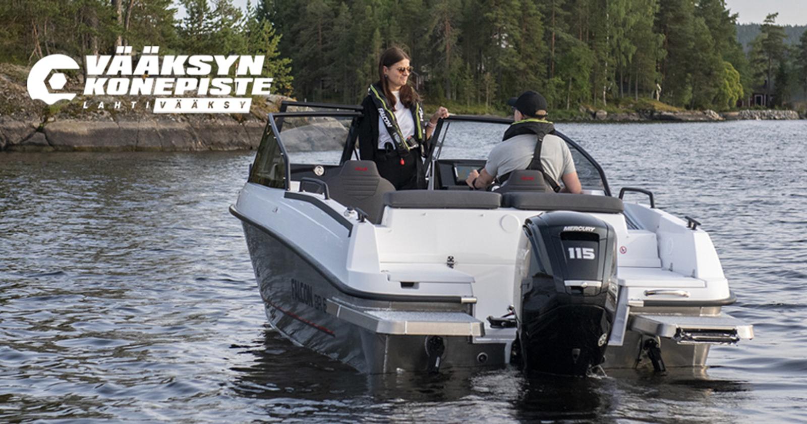 Falcon BR 5 alumiinivene V&auml;&auml;ksyn Konepiste