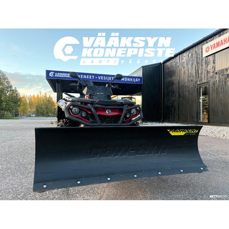 Can-Am Outlander Max 650 MAX PRO + Telat ja lumilevy