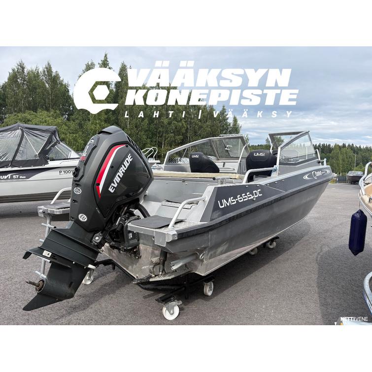 UMS 655DC TUNA + Evinrude E-Tec 115