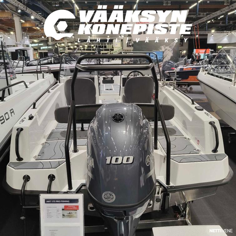 AMT 175 Pro Fishing + Yamaha F100 LB