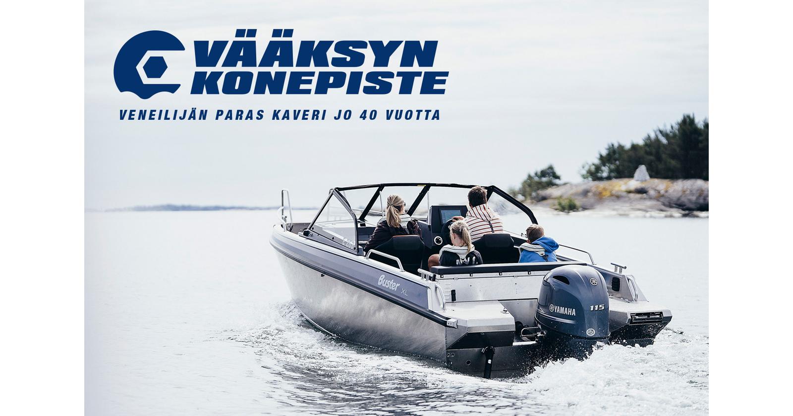 V&auml;&auml;ksyn Konepiste 40 vuotta - Buster-alumiiniveneet