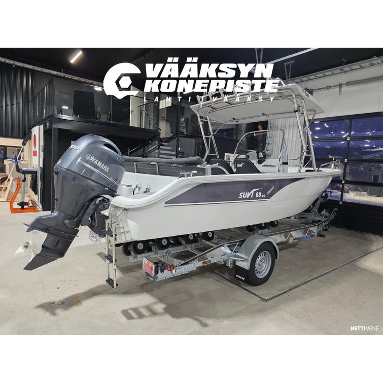 Suvi 63 T-Top CC fisher + Yamaha F100LB