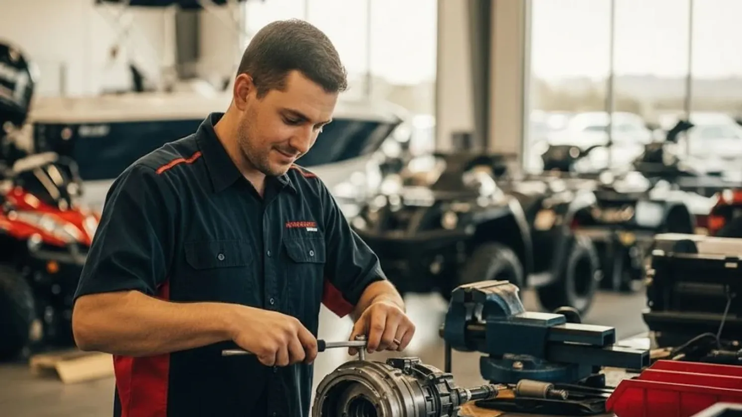 varustelija t&ouml;iss&auml; v&auml;&auml;ksyn konepisteess&auml;