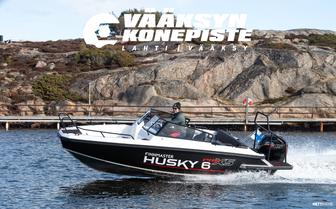 Finnmaster Husky R6 + Mercury R150 XL DS V6