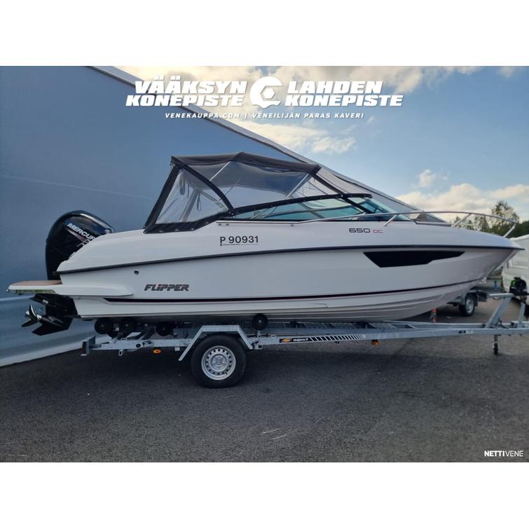 Flipper 650 DC + Mercury F150