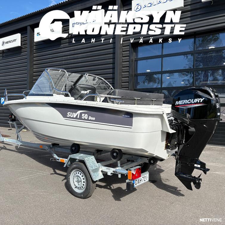 Suvi 50 Duo + Mercury F50 ELPT EFI