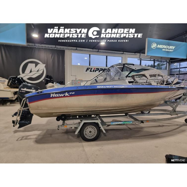 Silver Hawk 540 DC + Evinrude E-Tec