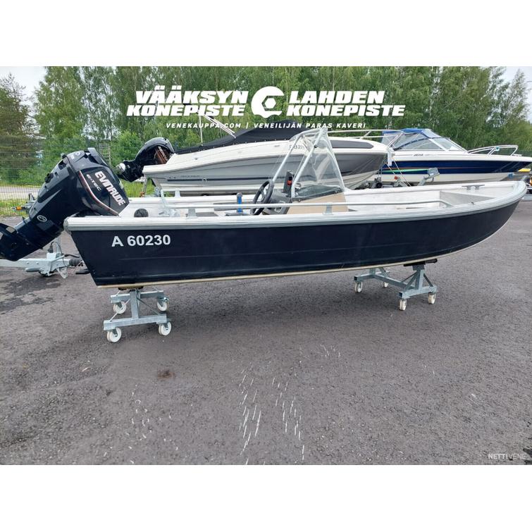 Buster S + Evinrude 25 DPL