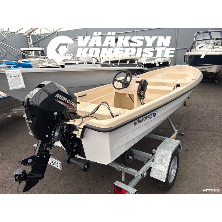 Rönnqvist Pro 15R + Mercury F20 EPT EFI