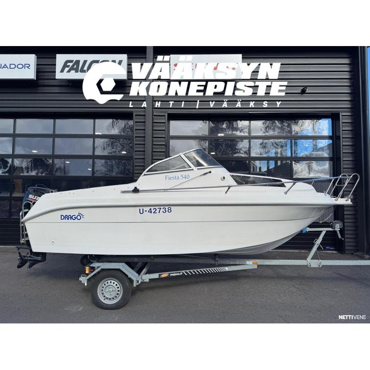Drago Fiesta 540 Cabin + Suzuki DF90