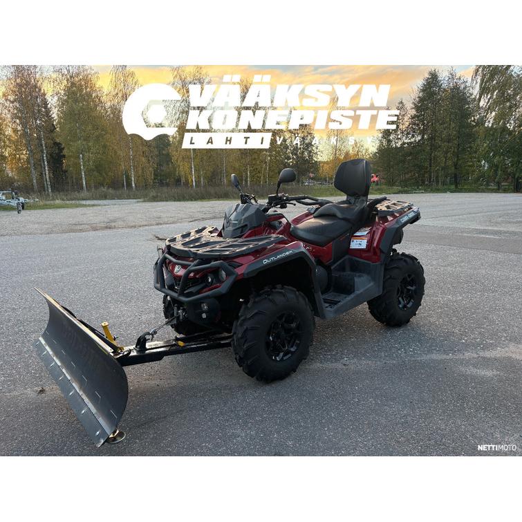 Can-Am Outlander Max 650 MAX PRO + Telat ja lumilevy