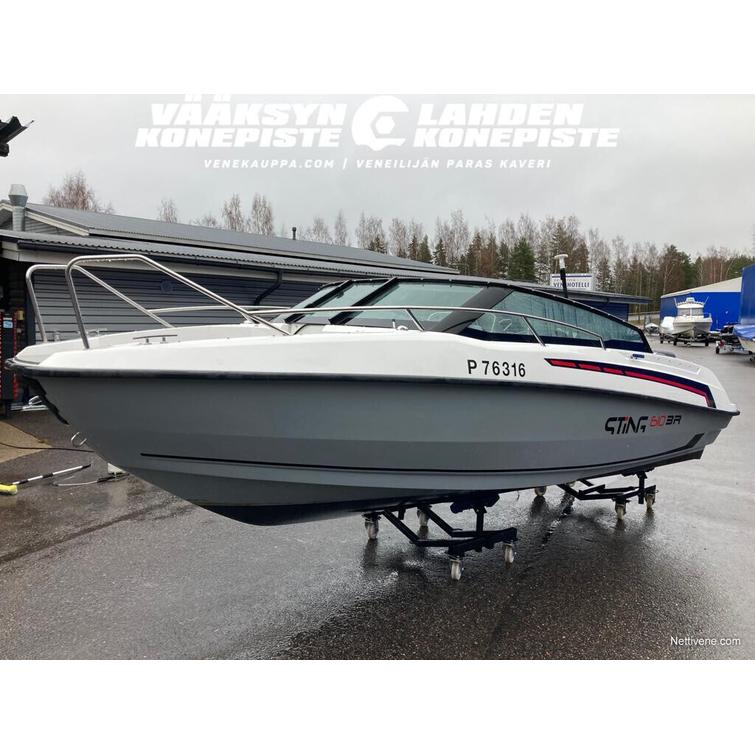 Sting 610 BR + Evinrude E-Tec G2