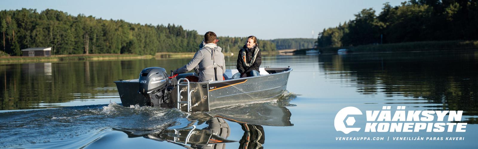 Buster XS alumiinivene Vääksyn Konepiste