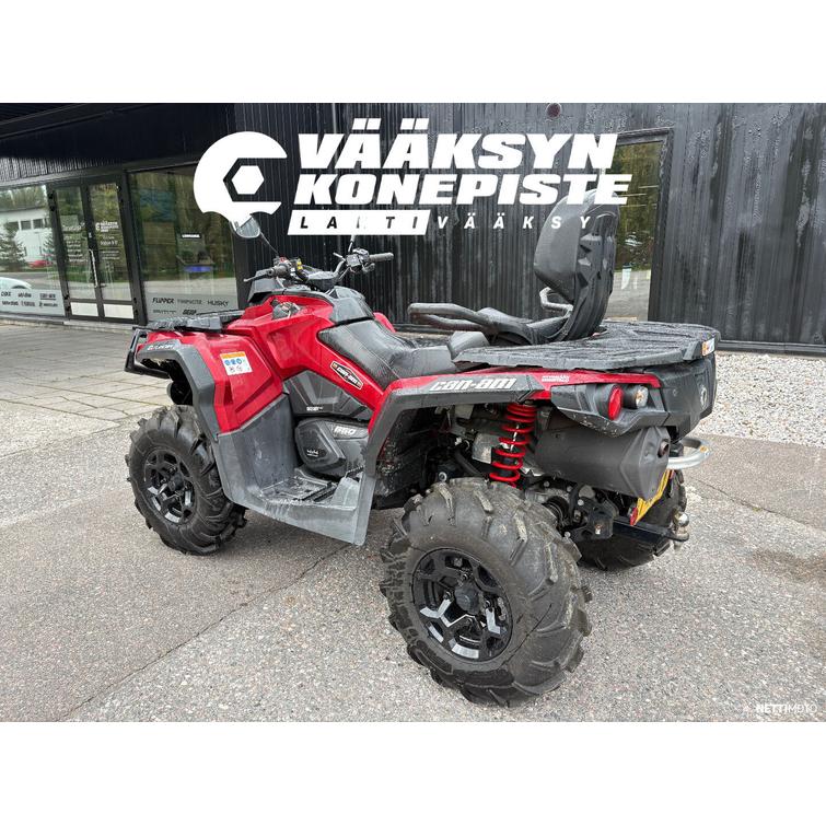 Can-Am Outlander Max 650 MAX PRO + Telat ja lumilevy