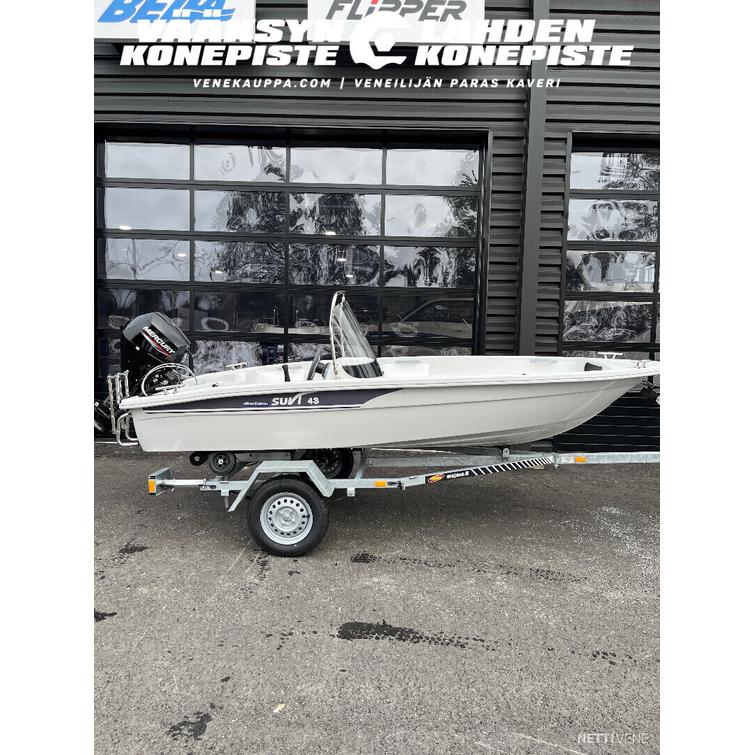 Suvi 43 + Mercury F20 ELPT EFI