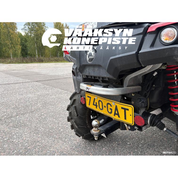 Can-Am Outlander Max 650 MAX PRO + Telat ja lumilevy
