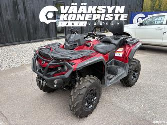 Can-Am Outlander Max 650 MAX PRO + Telat ja lumilevy