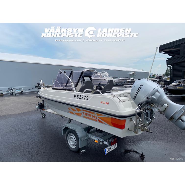 Terhi 475 BR + Honda BF50