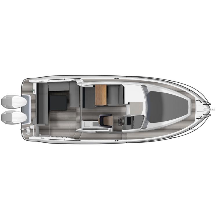 Finnmaster Pilot 8 + Mercury V400 XXL CF ES V10