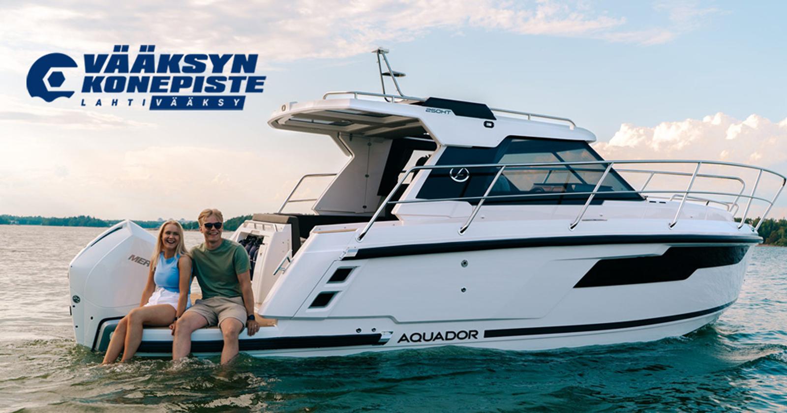 Aquador 300 HT matkavene Vaaksyn Konepiste