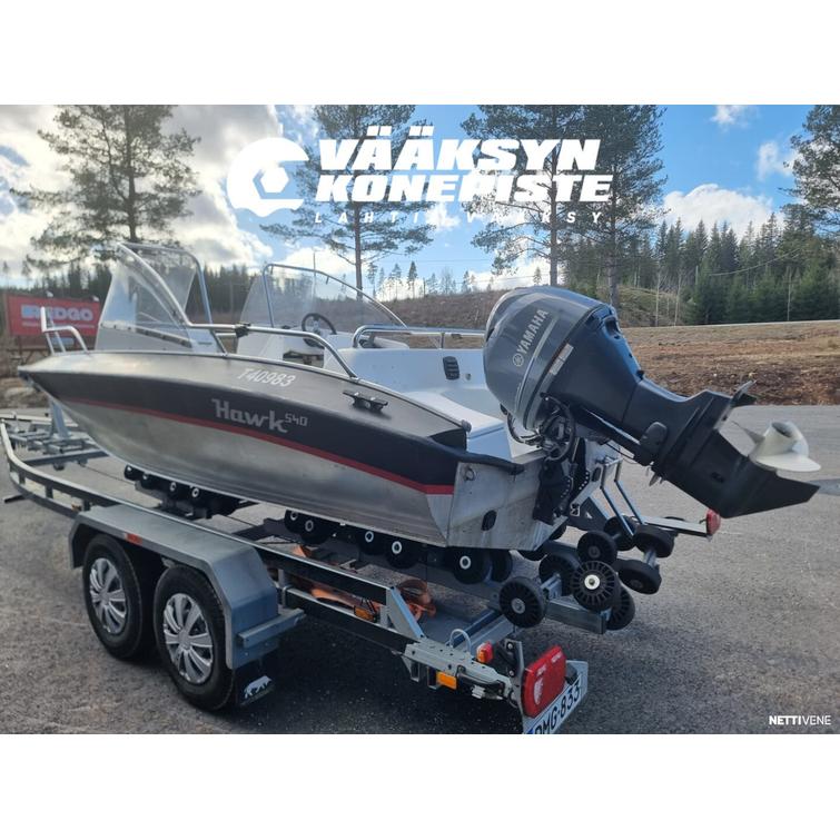 Silver Hawk 540 DC + Yamaha F70