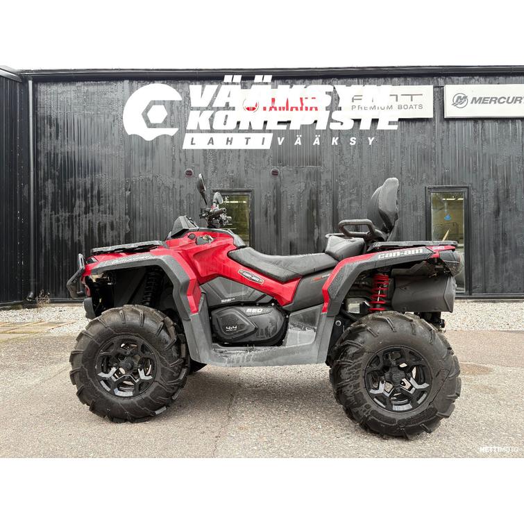 Can-Am Outlander Max 650 MAX PRO + Telat ja lumilevy